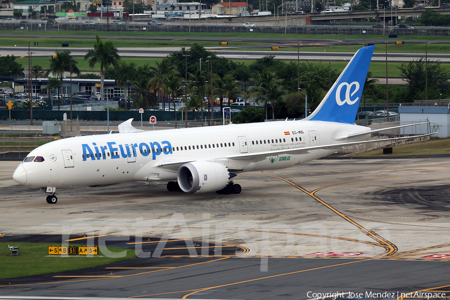 Air Europa Boeing 787-8 Dreamliner (EC-MIG) | Photo 110118