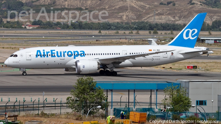 Air Europa Boeing 787-8 Dreamliner (EC-MIH) | Photo 180401