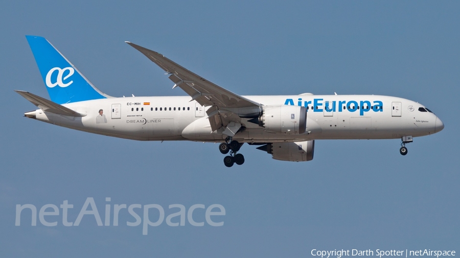 Air Europa Boeing 787-8 Dreamliner (EC-MIH) | Photo 180402