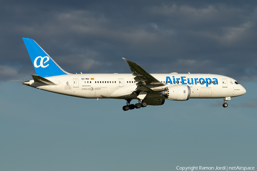 Air Europa Boeing 787-8 Dreamliner (EC-MIH) | Photo 329791