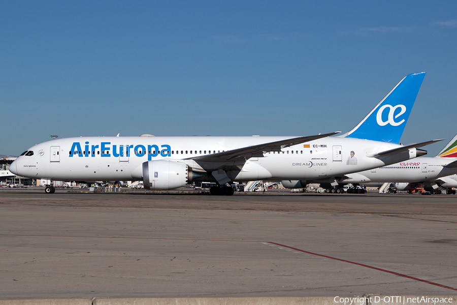 Air Europa Boeing 787-8 Dreamliner (EC-MIH) | Photo 375377