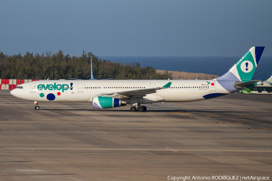 Evelop Airlines Airbus A330-343E (EC-MII) | Photo 361306