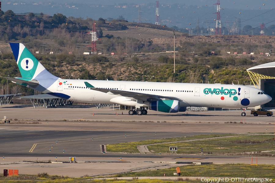 Evelop Airlines Airbus A330-343E (EC-MII) | Photo 375036