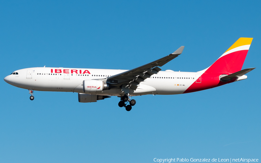 Iberia Airbus A330-202 (EC-MIL) | Photo 339319