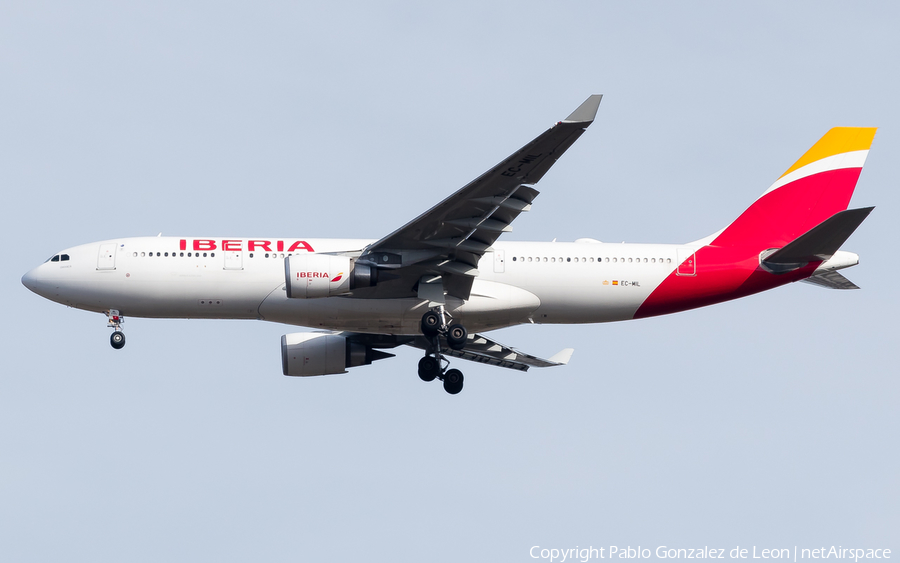 Iberia Airbus A330-202 (EC-MIL) | Photo 339370