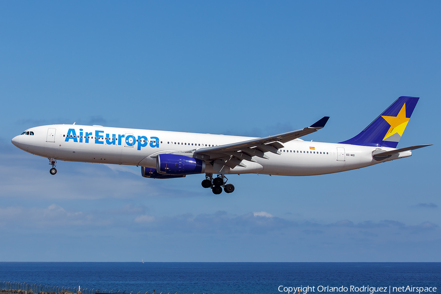 Air Europa Airbus A330-343 (EC-MIO) | Photo 168097