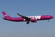 WOW Air Airbus A330-343 (EC-MIO) at  Amsterdam - Schiphol, Netherlands