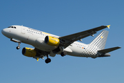 Vueling Airbus A319-112 (EC-MIQ) at  San Sebastian, Spain