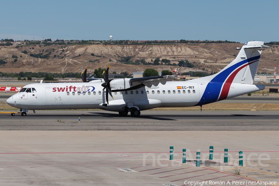 Swiftair ATR 72-500(F) (EC-MIY) | Photo 656546