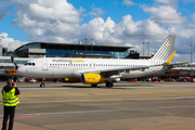 Vueling Airbus A320-232 (EC-MJB) at  Hamburg - Fuhlsbuettel (Helmut Schmidt), Germany