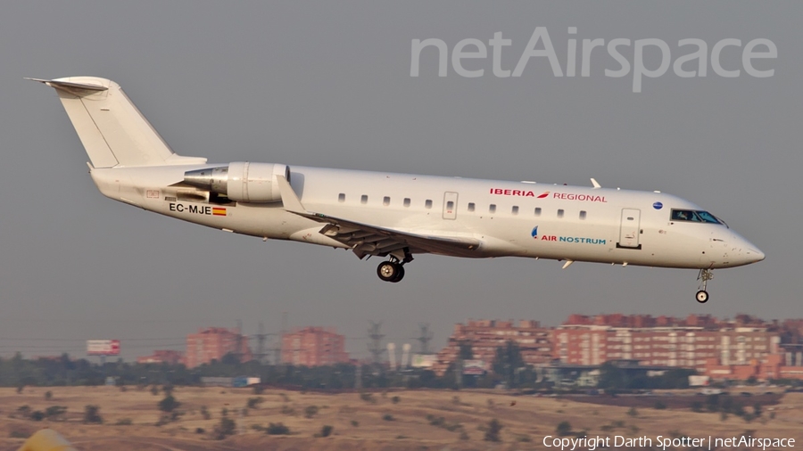 Iberia Regional (Air Nostrum) Bombardier CRJ-200ER (EC-MJE) | Photo 181164