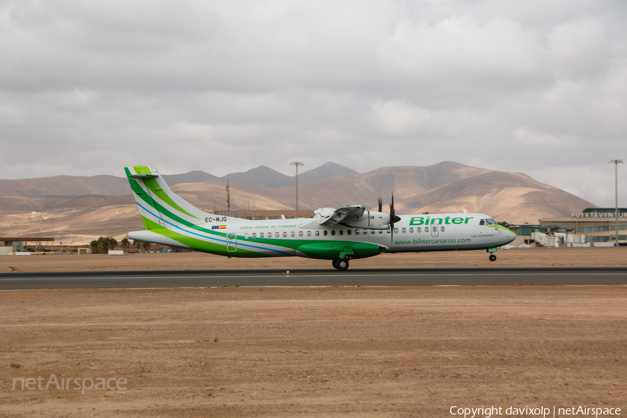 Binter Canarias ATR 72-600 (EC-MJG) | Photo 365736