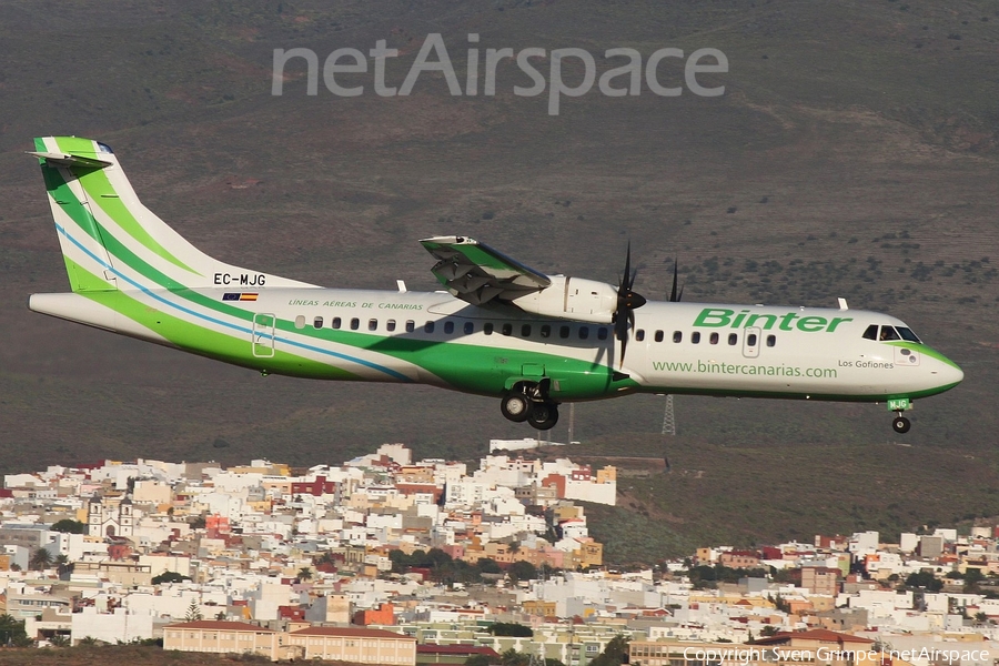 Binter Canarias ATR 72-600 (EC-MJG) | Photo 157718