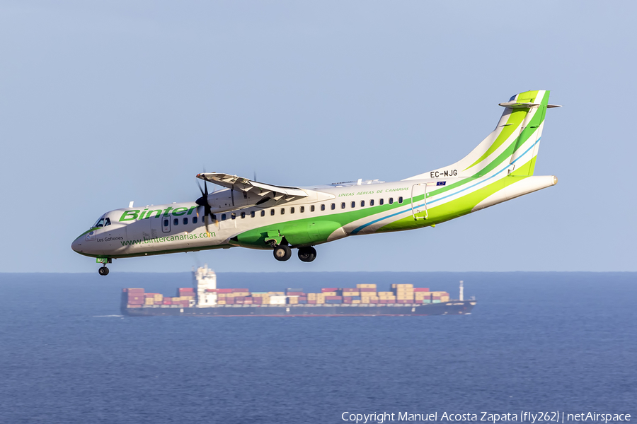 Binter Canarias ATR 72-600 (EC-MJG) | Photo 416684