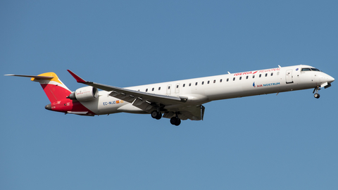 Iberia Regional (Air Nostrum) Bombardier CRJ-1000 (EC-MJO) at  Frankfurt am Main, Germany