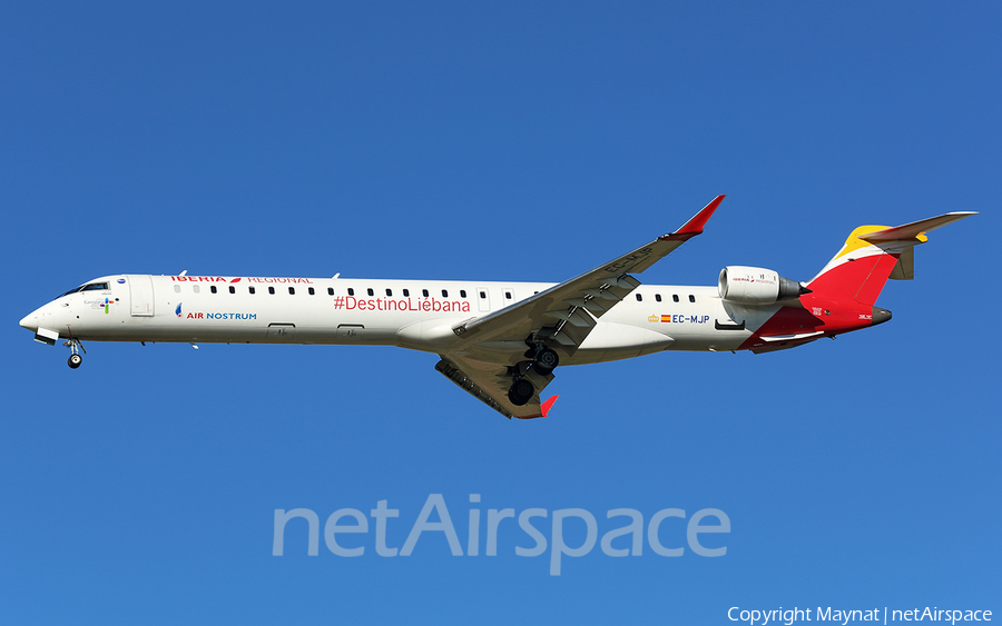 Iberia Regional (Air Nostrum) Bombardier CRJ-1000 (EC-MJP) | Photo 294130