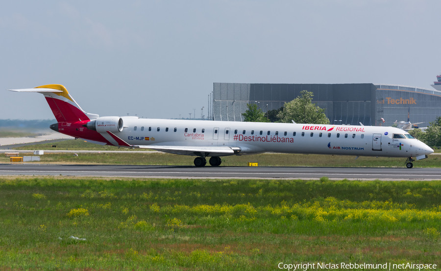 Iberia Regional (Air Nostrum) Bombardier CRJ-1000 (EC-MJP) | Photo 258693