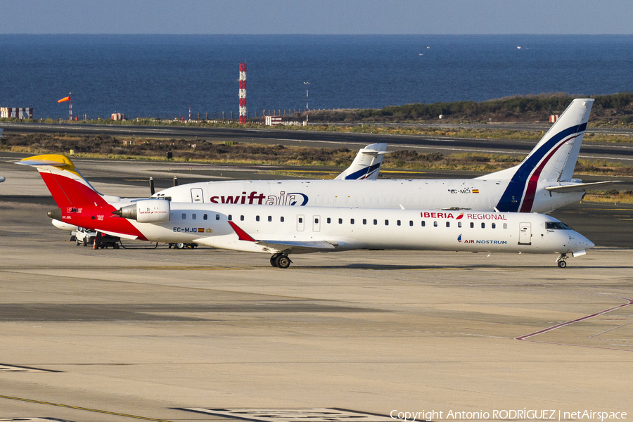 Iberia Regional (Air Nostrum) Bombardier CRJ-1000 (EC-MJQ) | Photo 157818