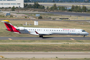 Iberia Regional (Air Nostrum) Bombardier CRJ-1000 (EC-MJQ) at  Madrid - Barajas, Spain