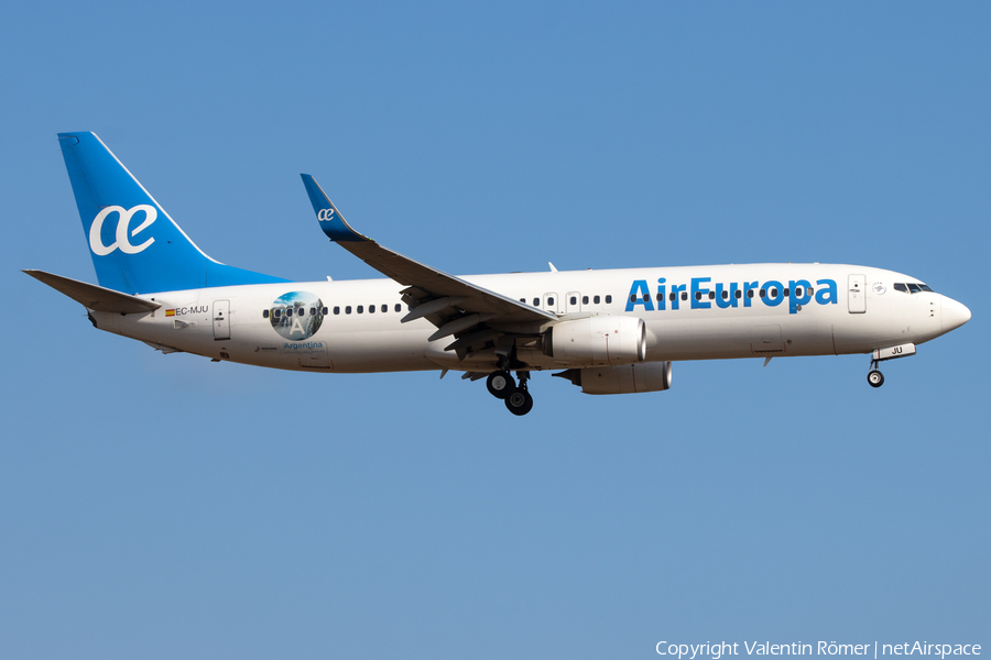 Air Europa Boeing 737-85P (EC-MJU) | Photo 547051