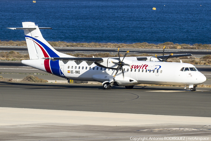 Swiftair ATR 72-500 (EC-MKE) | Photo 196058