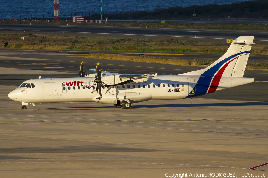 Swiftair ATR 72-500 (EC-MKE) | Photo 289964
