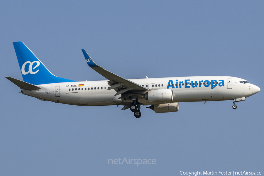 Air Europa Boeing 737-85P (EC-MKL) | Photo 467926