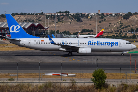 Air Europa Boeing 737-85P (EC-MKL) at  Madrid - Barajas, Spain