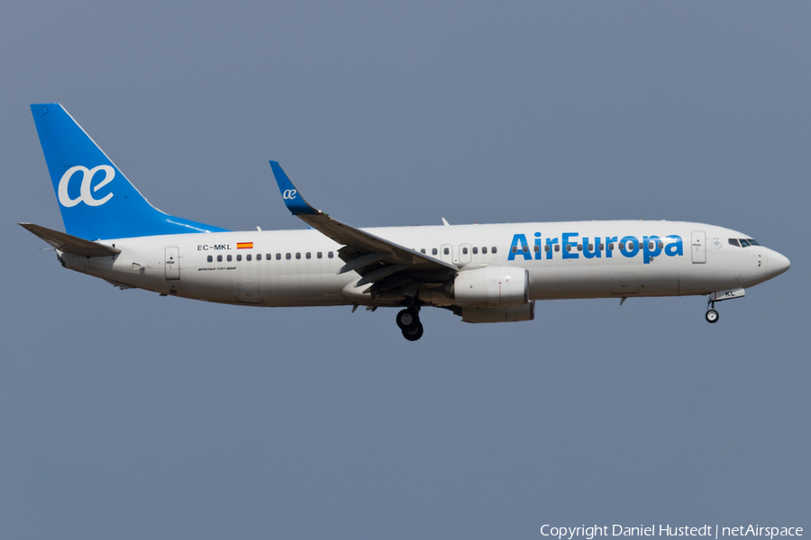 Air Europa Boeing 737-85P (EC-MKL) | Photo 471804