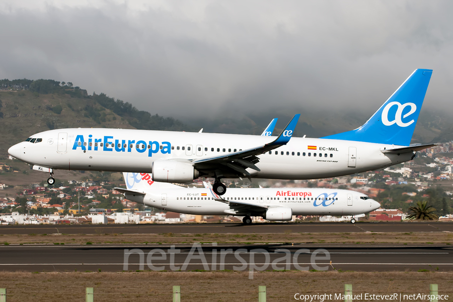 Air Europa Boeing 737-85P (EC-MKL) | Photo 131018