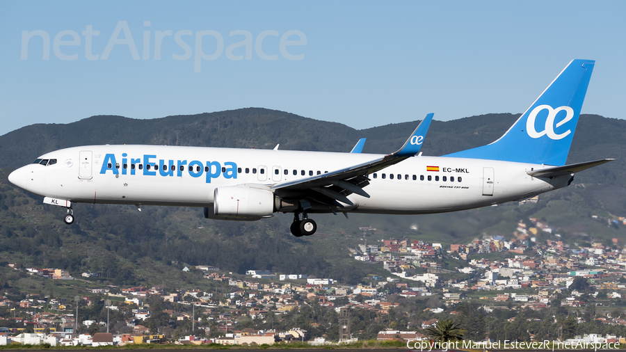 Air Europa Boeing 737-85P (EC-MKL) | Photo 428487