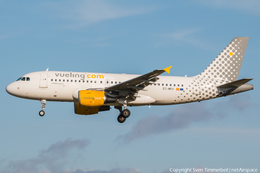 Vueling Airbus A319-112 (EC-MKV) | Photo 360937