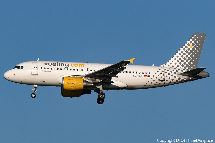 Vueling Airbus A319-112 (EC-MKX) | Photo 167021