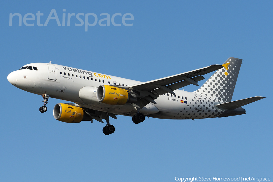 Vueling Airbus A319-112 (EC-MKX) | Photo 281504