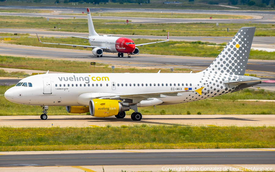 Vueling Airbus A319-112 (EC-MKX) | Photo 341929