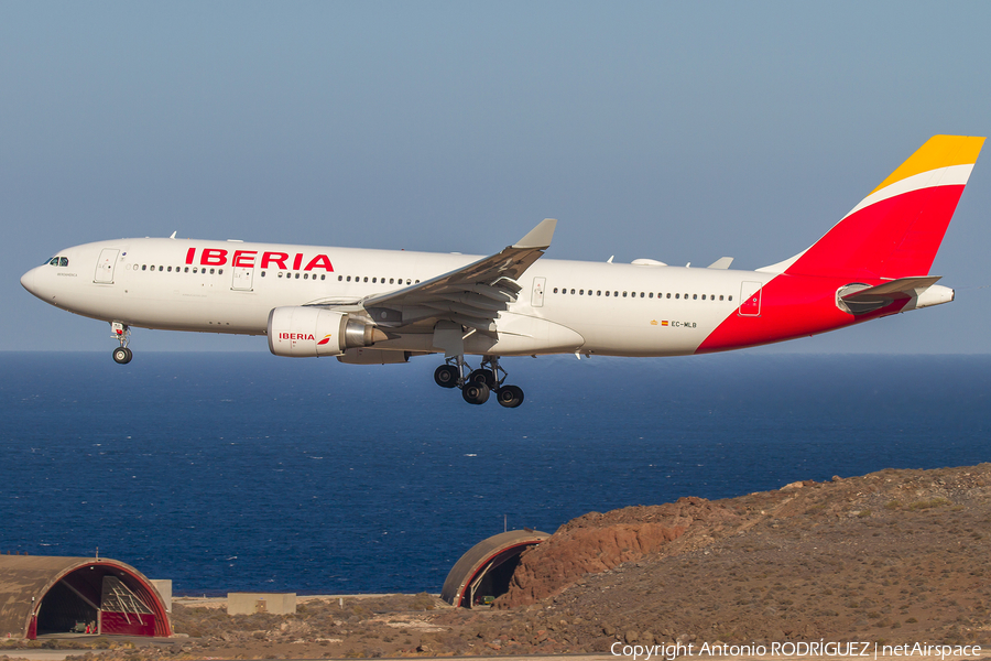 Iberia Airbus A330-202 (EC-MLB) | Photo 347023