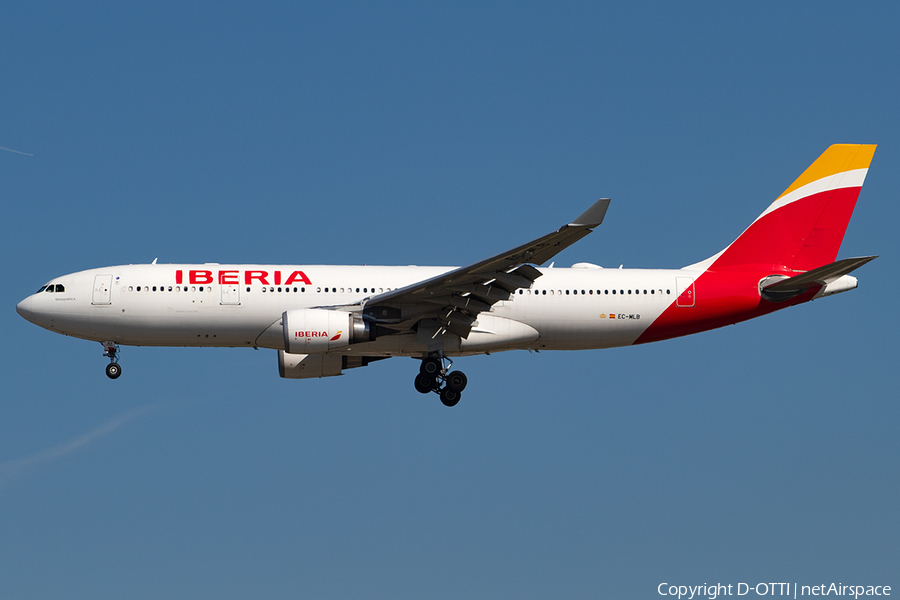 Iberia Airbus A330-202 (EC-MLB) | Photo 374939