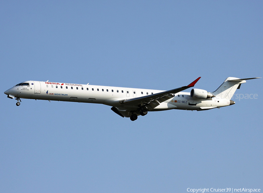 Iberia Regional (Air Nostrum) Bombardier CRJ-1000 (EC-MLC) | Photo 479114