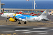Vueling Airbus A320-232 (EC-MLE) at  La Palma (Santa Cruz de La Palma), Spain