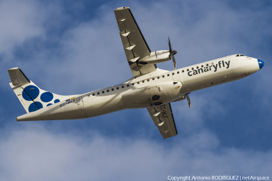 Canaryfly ATR 72-500 (EC-MLF) | Photo 139636