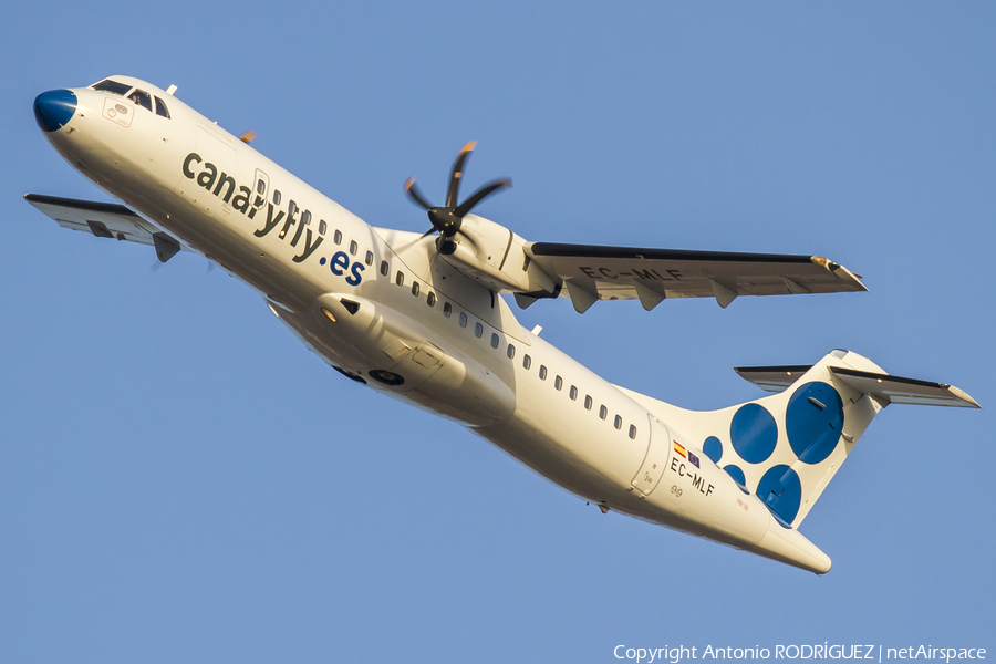 Canaryfly ATR 72-500 (EC-MLF) | Photo 200890