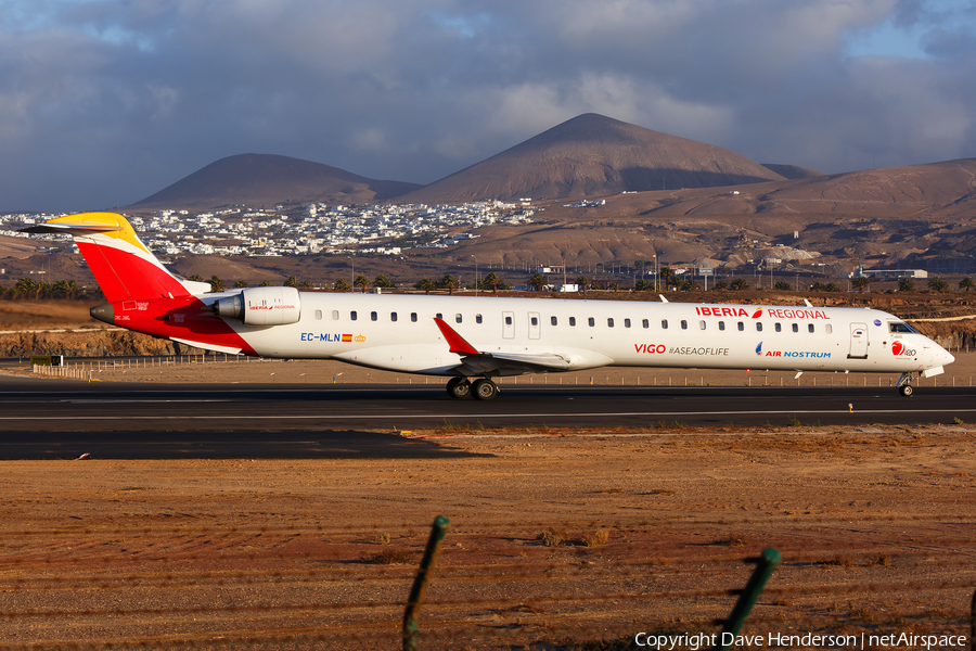 Iberia Regional (Air Nostrum) Bombardier CRJ-1000 (EC-MLN) | Photo 181881