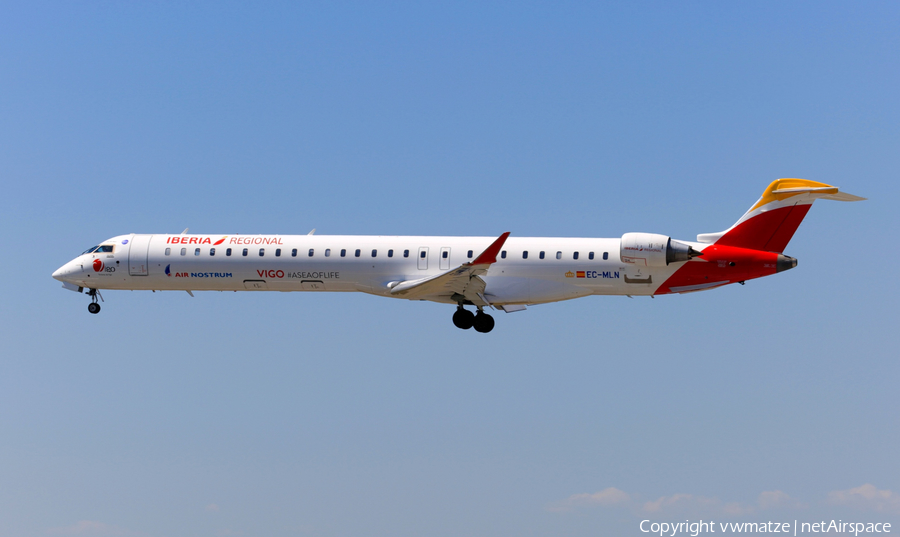 Iberia Regional (Air Nostrum) Bombardier CRJ-1000 (EC-MLN) | Photo 177107