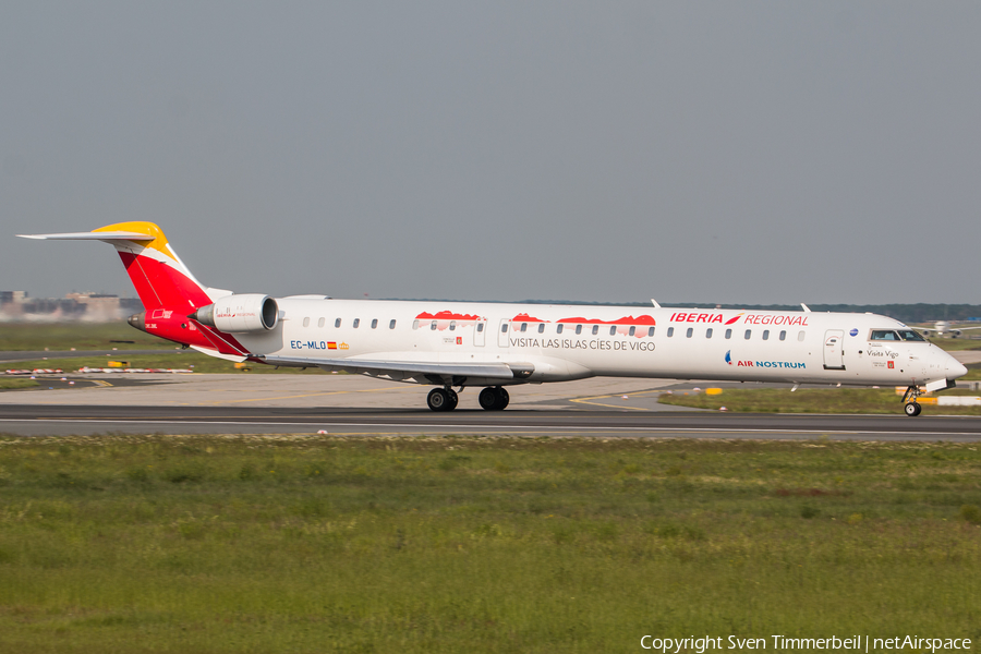 Iberia Regional (Air Nostrum) Bombardier CRJ-1000 (EC-MLO) | Photo 325523