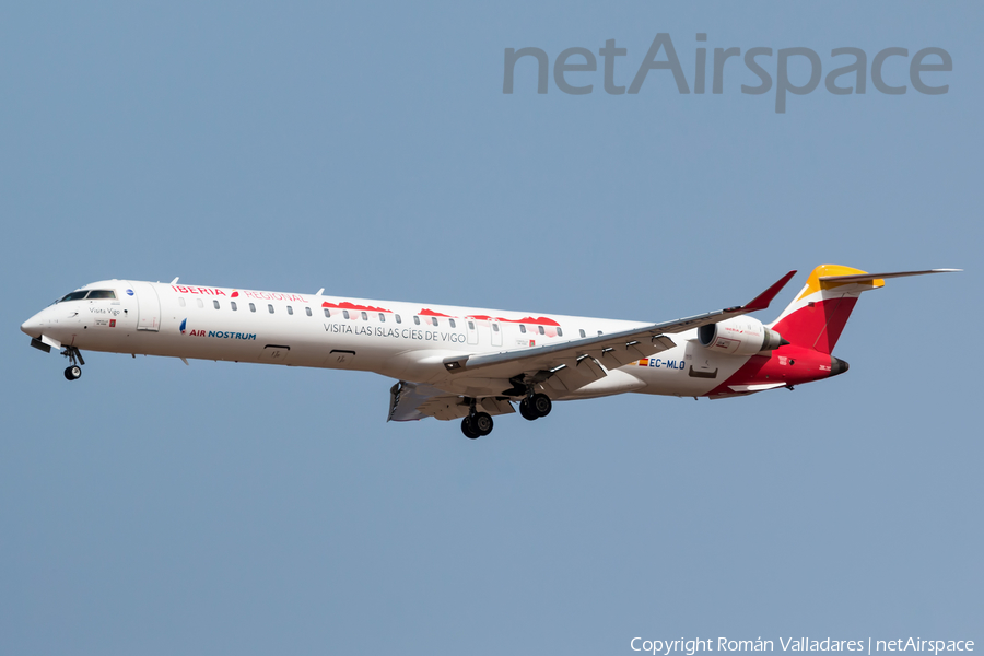Iberia Regional (Air Nostrum) Bombardier CRJ-1000 (EC-MLO) | Photo 461412