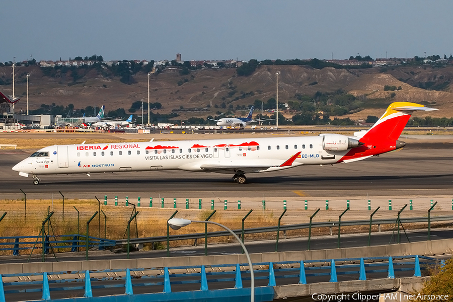 Iberia Regional (Air Nostrum) Bombardier CRJ-1000 (EC-MLO) | Photo 286251