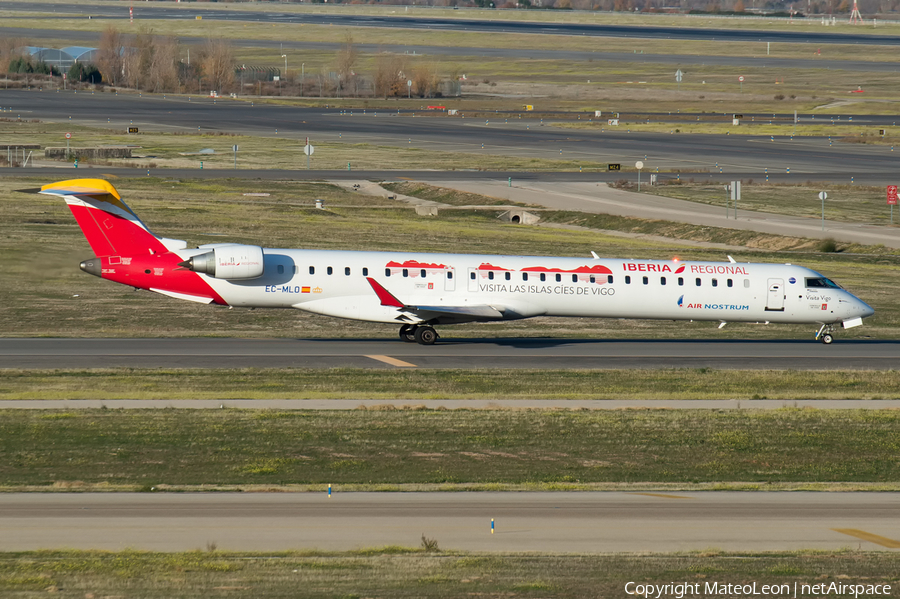 Iberia Regional (Air Nostrum) Bombardier CRJ-1000 (EC-MLO) | Photo 362246