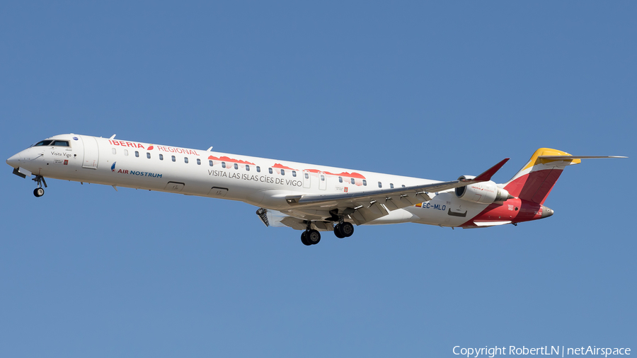 Iberia Regional (Air Nostrum) Bombardier CRJ-1000 (EC-MLO) | Photo 598362