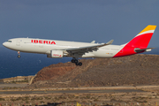 Iberia Airbus A330-202 (EC-MLP) at  Gran Canaria, Spain