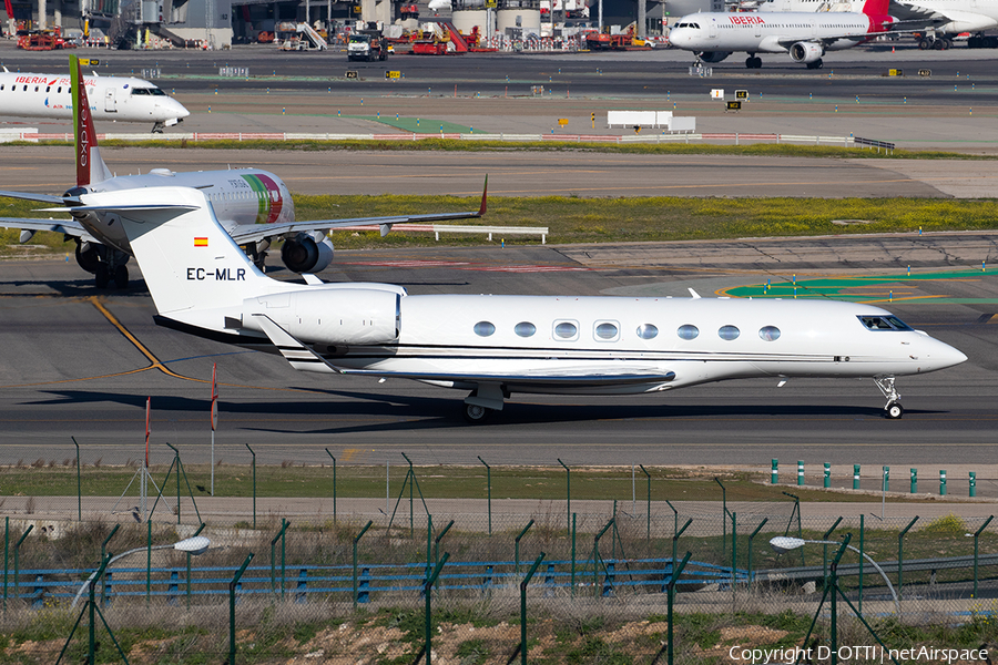 TAG Aviation Spain Gulfstream G650 (EC-MLR) | Photo 375031